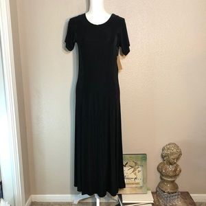 Coldwater Creek Long Black Dress